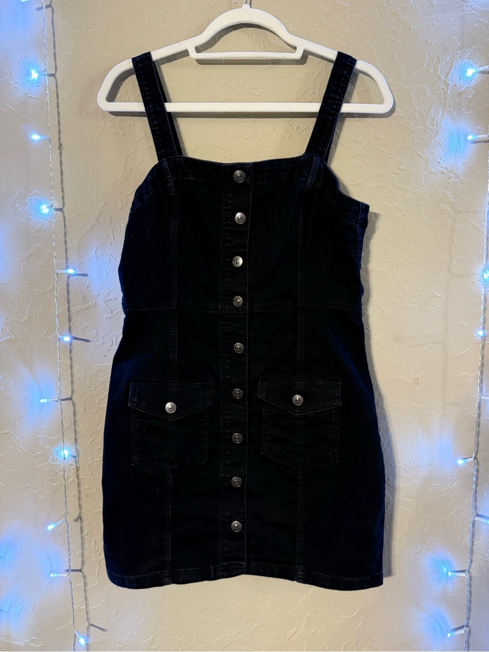 H&M Black Jean Dress